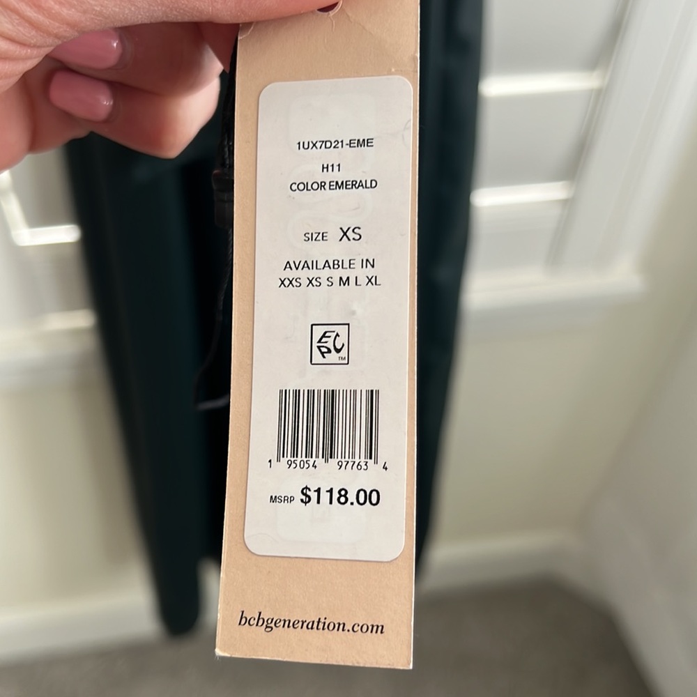 Bcbgeneration Emerald Vegan Leather Jumpsuit - image 3